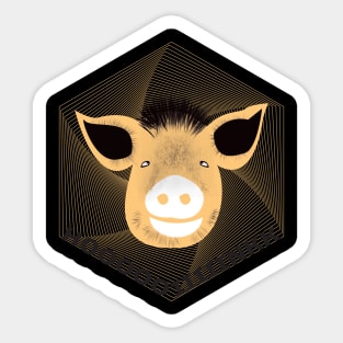 Piggy Sticker